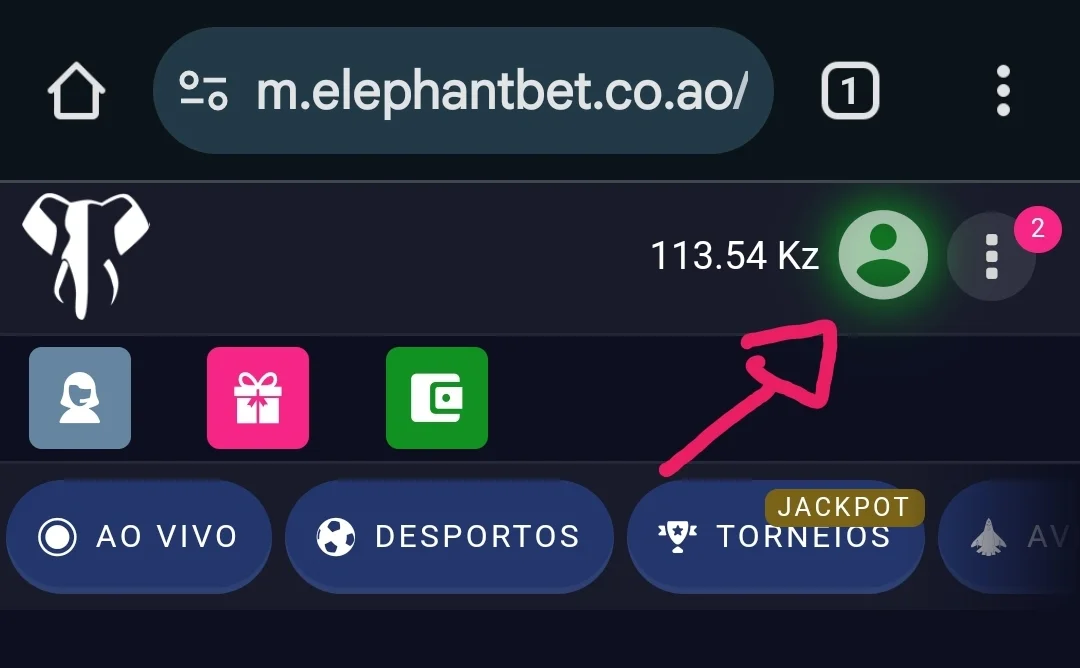 Tela de lavantamento 1